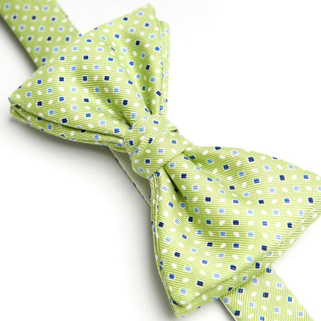 LIGHT GREEN PRE-KNOTTED BOWTIE