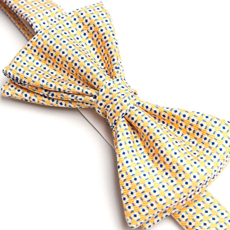 YELLOW PRE-KNOTTED BOWTIE