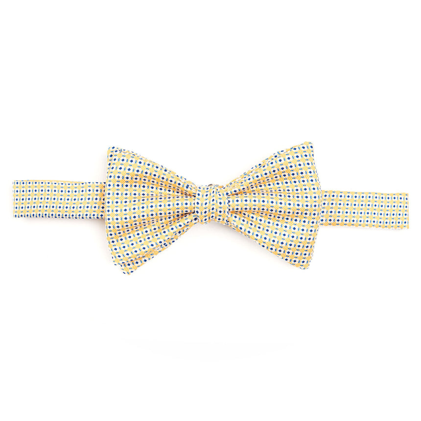 YELLOW PRE-KNOTTED BOWTIE