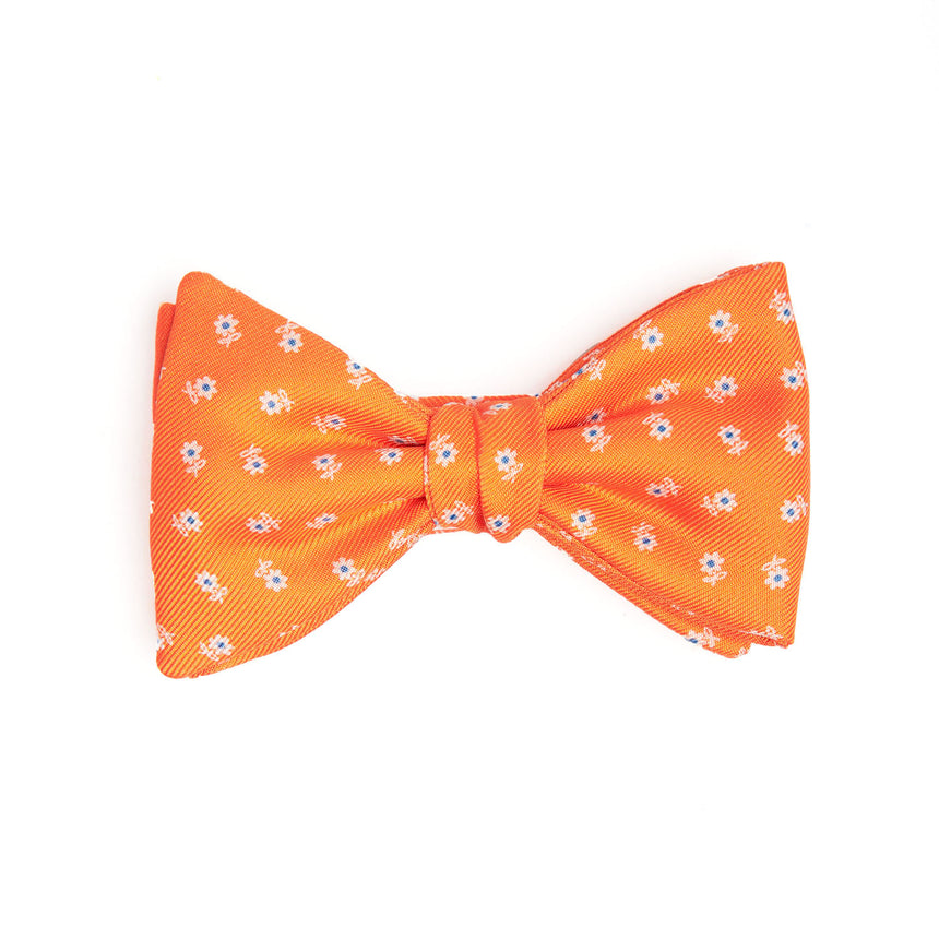 ORANGE PRE-KNOTTED BOWTIE