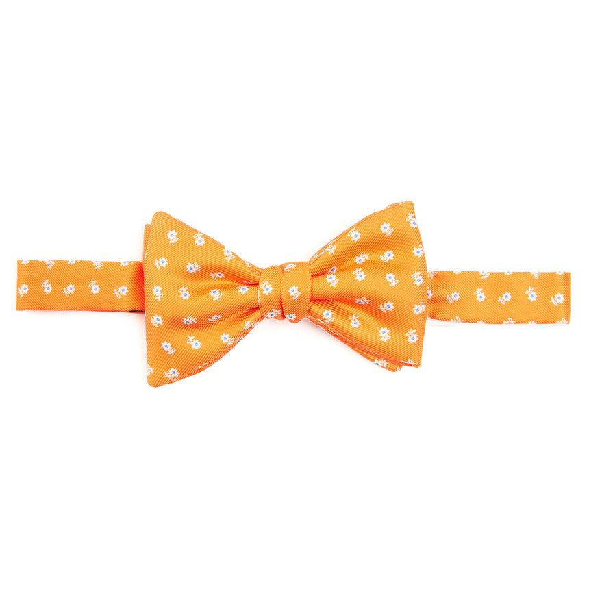 ORANGE PRE-KNOTTED BOWTIE