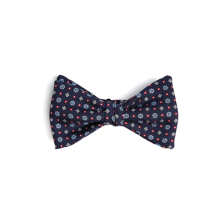 DARK BLUE PRE-KNOTTED BOWTIE