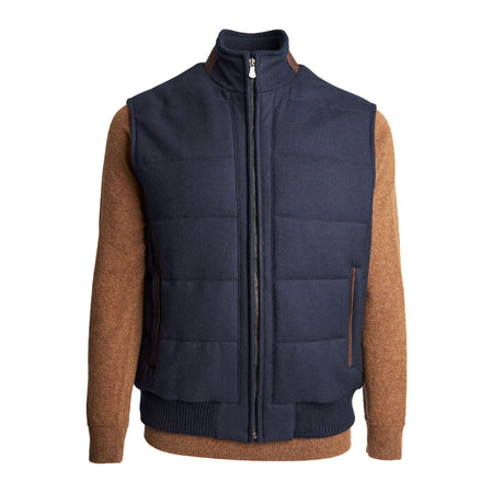 BLUE DOWN GILET