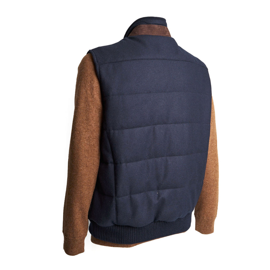 BLUE DOWN GILET