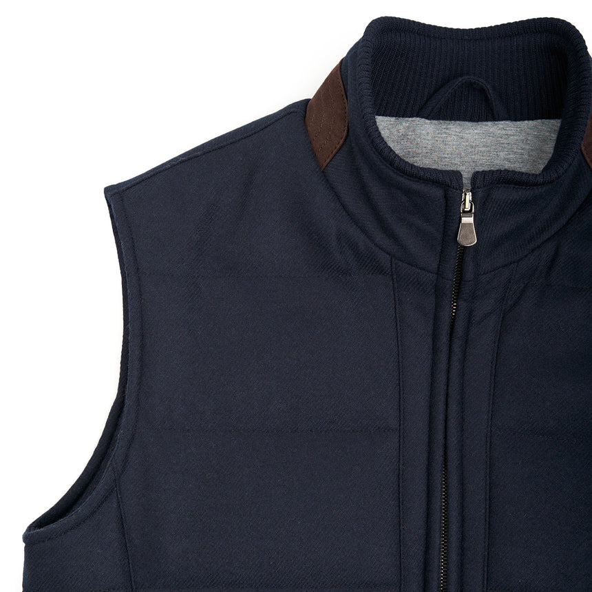 BLUE DOWN GILET