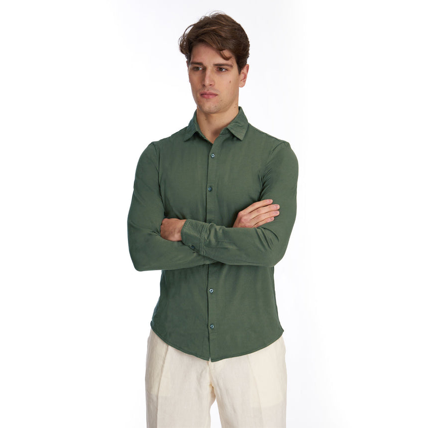 DARK GREEN POLO SHIRT