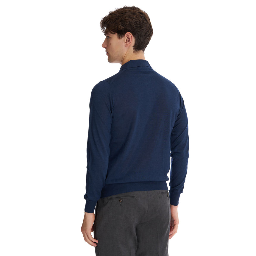 MAGLIA POLO BLU