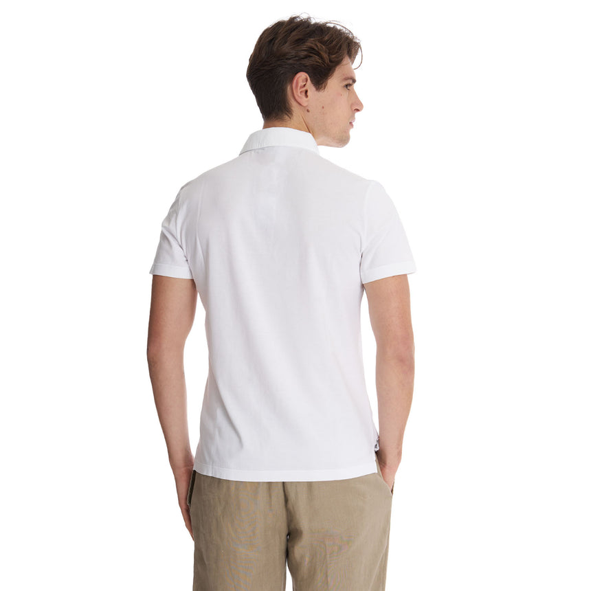 WHITE SHORT SLEEVE POLO