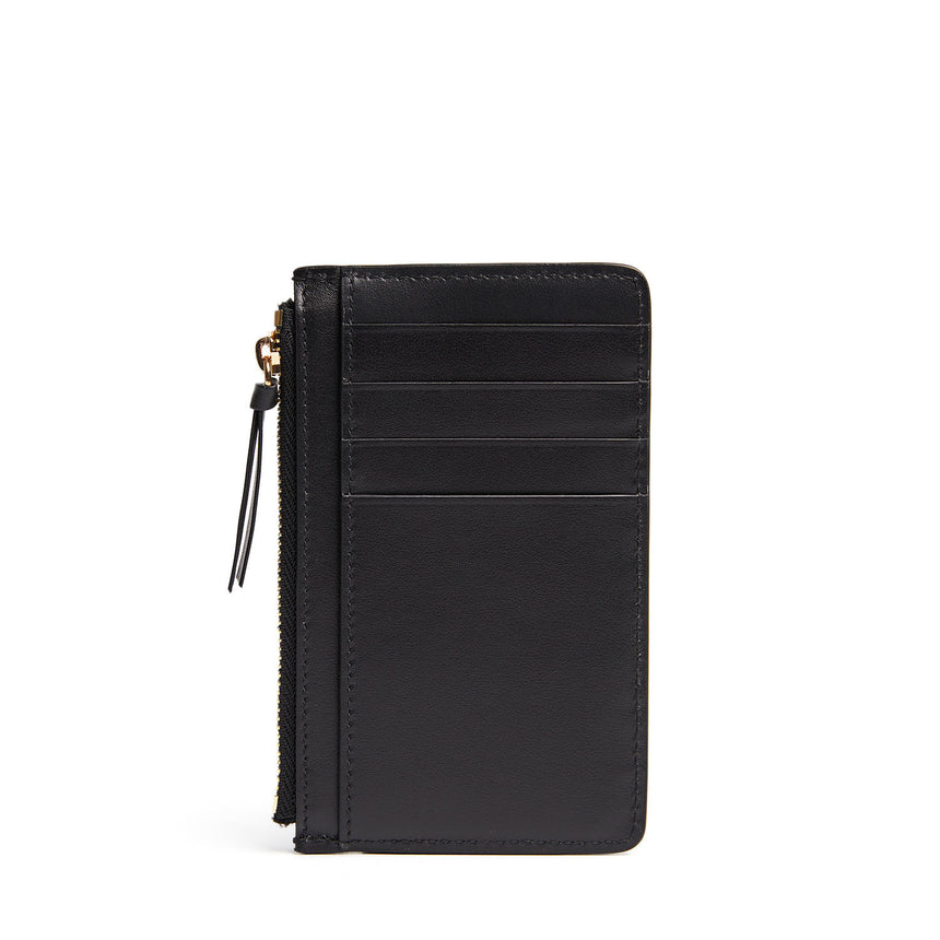 BLACK ZIP CREDIT CARD HOLDER