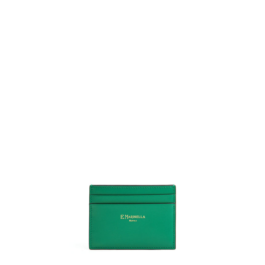 GREEN SMALL CREDIT CARD HOLDER