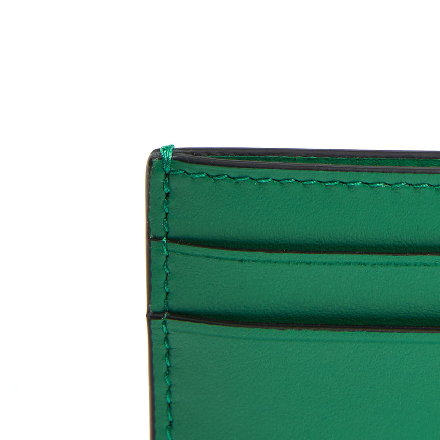 GREEN SMALL CREDIT CARD HOLDER