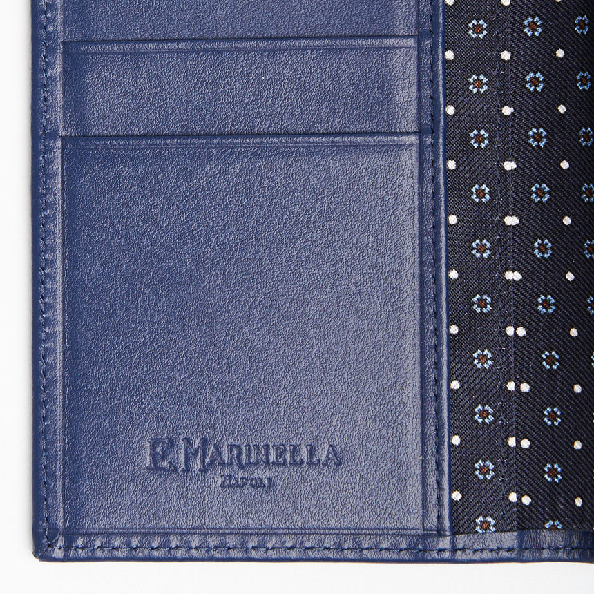 DARK BLUE VERTICAL WALLET