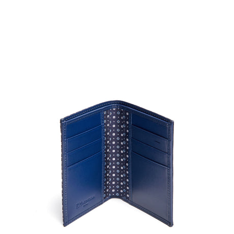 DARK BLUE VERTICAL WALLET