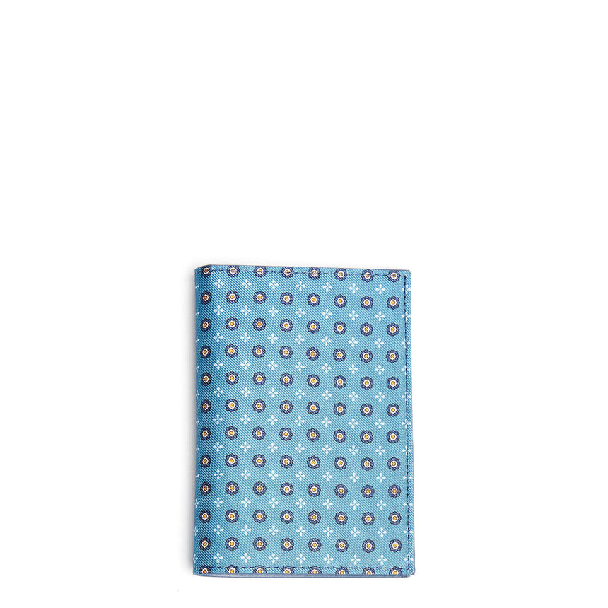 MID BLUE VERTICAL WALLET