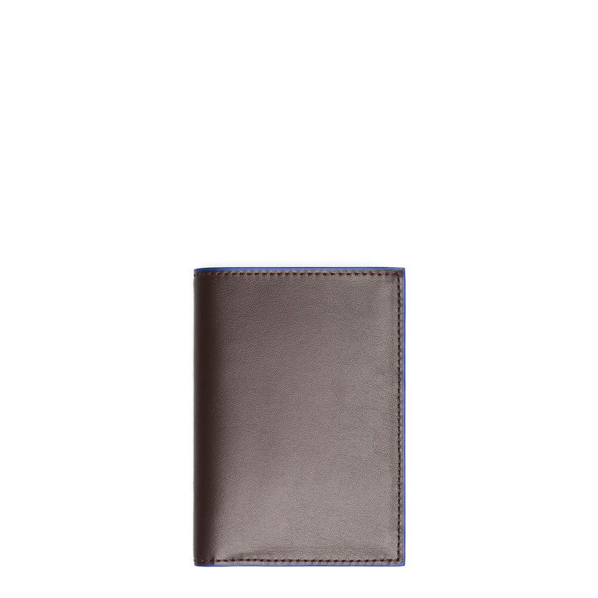 DARK CHOCOLATE VERTICAL WALLET