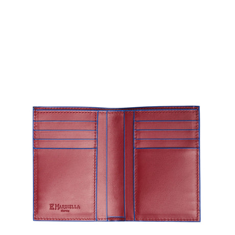 RUBY RED VERTICAL WALLET