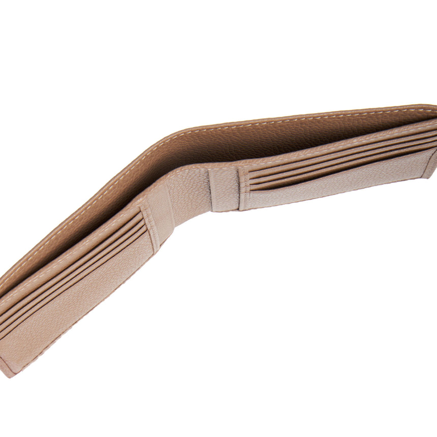 LIGHT BROWN HORIZONTAL WALLET