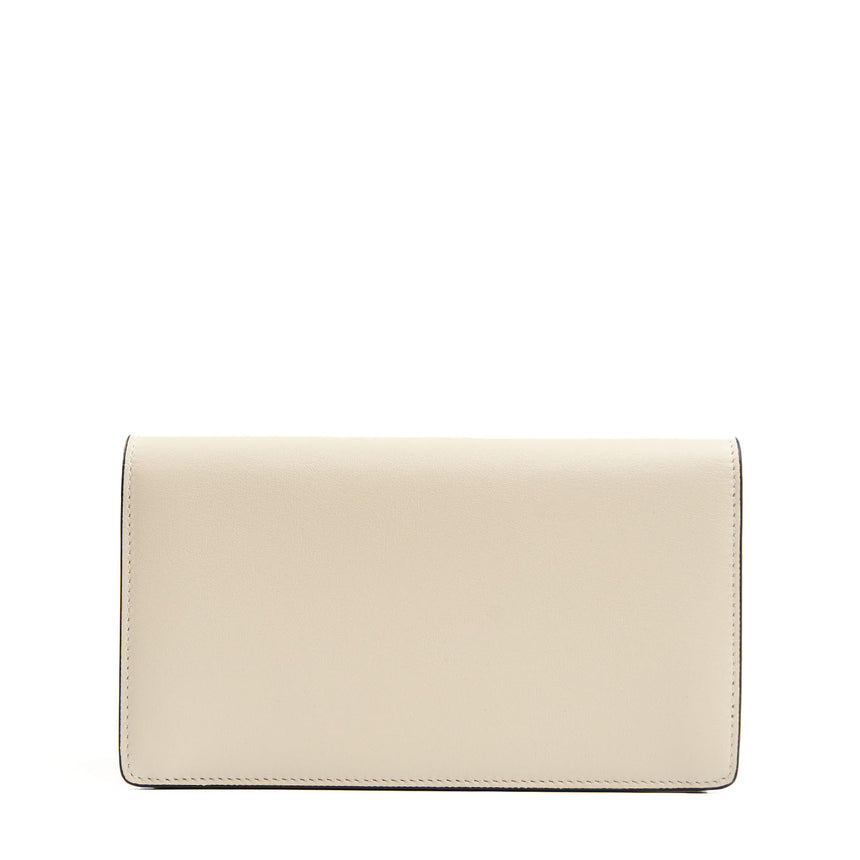 WHITE BIG WALLET