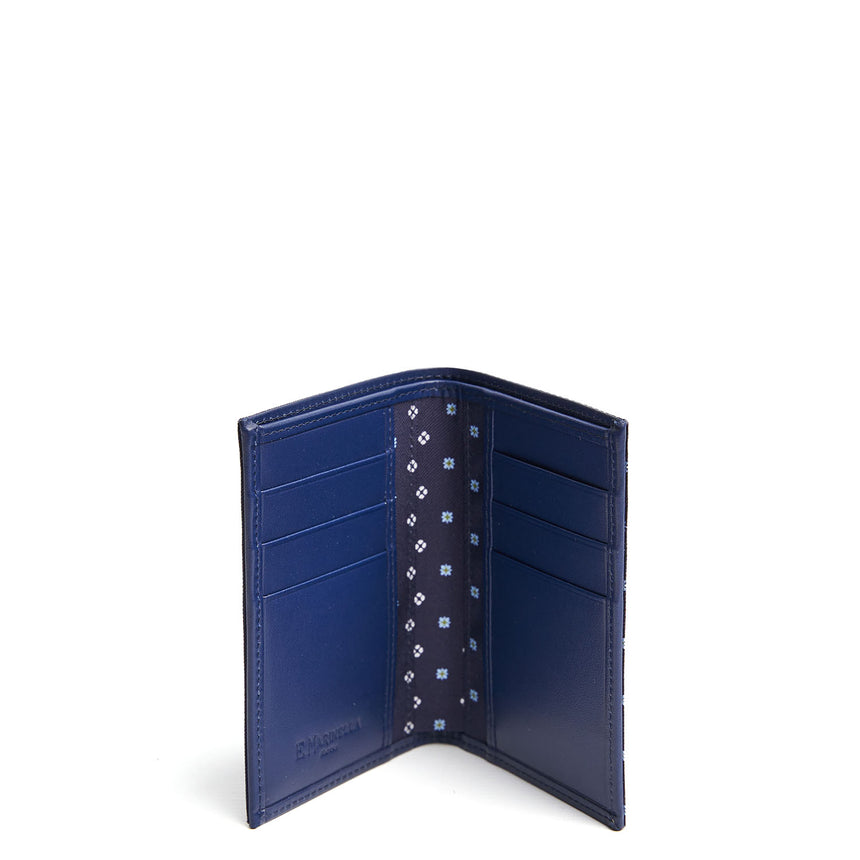 DARK BLUE VERTICAL WALLET