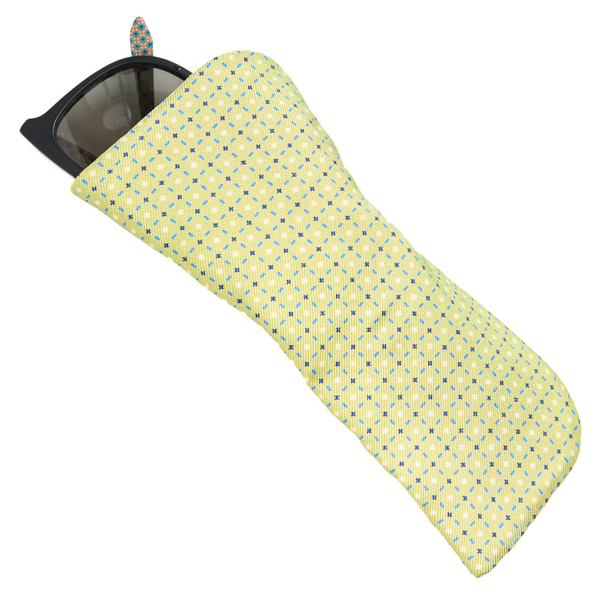 LIGHT GREEN GLASSES CASE