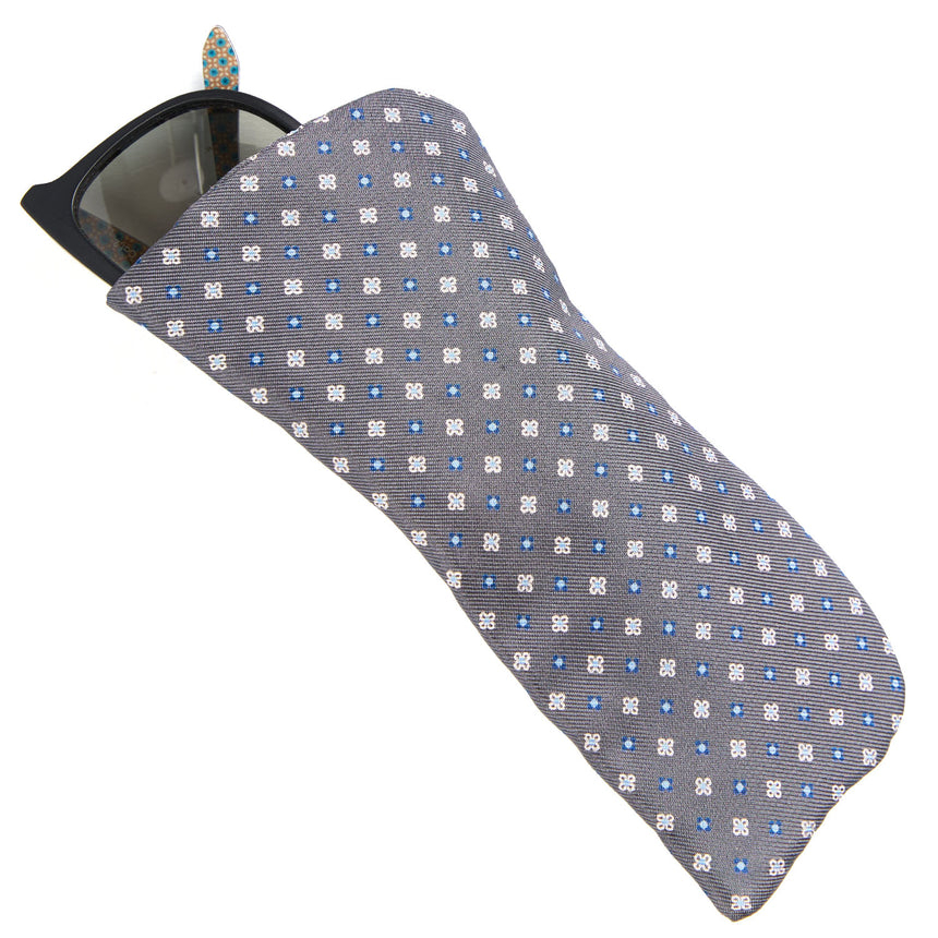 DARK GREY GLASSES CASE