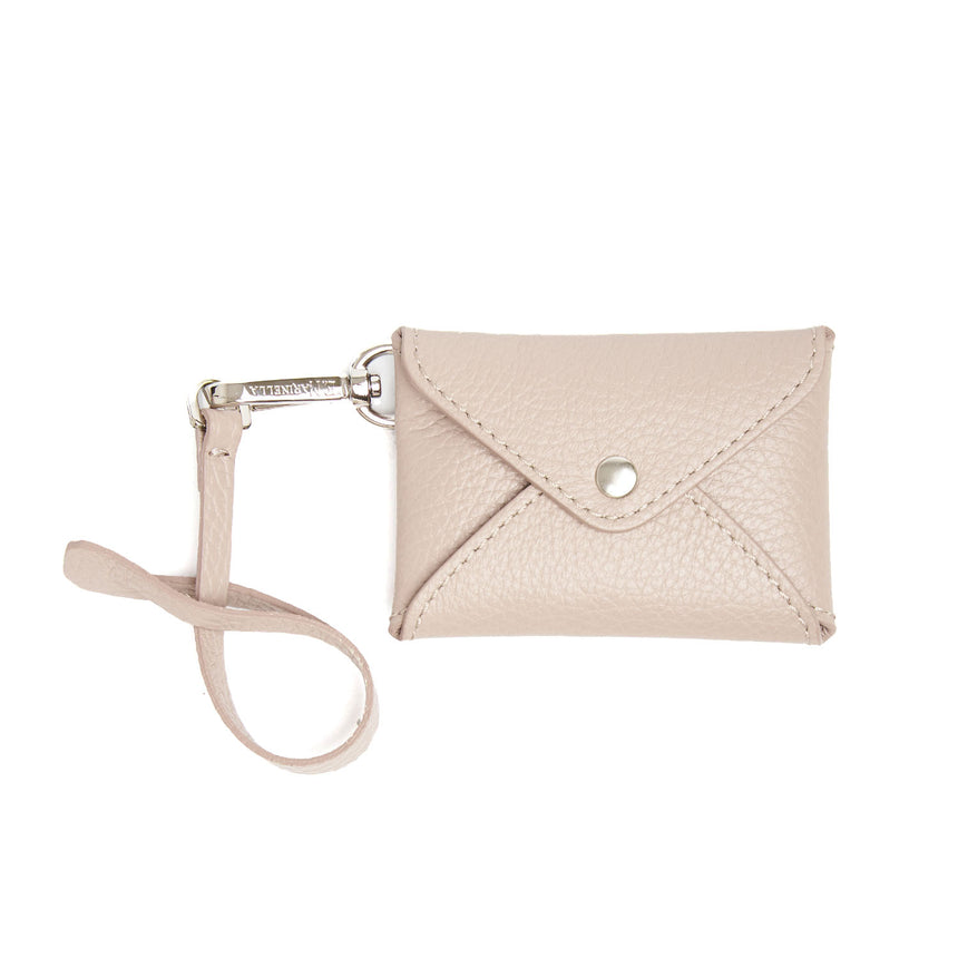 BEIGE CREDIT CARD HOLDER