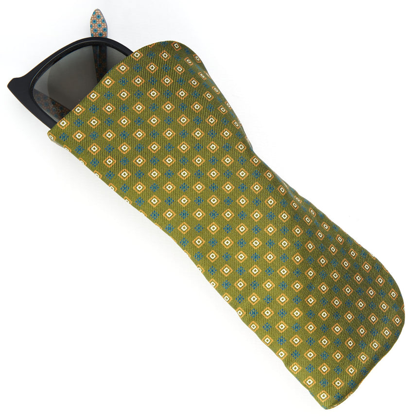 OLIVE GREEN GLASSES CASE