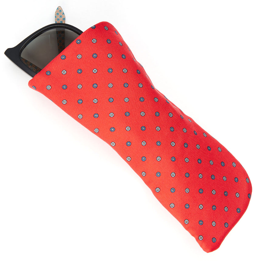 RED GLASSES CASE