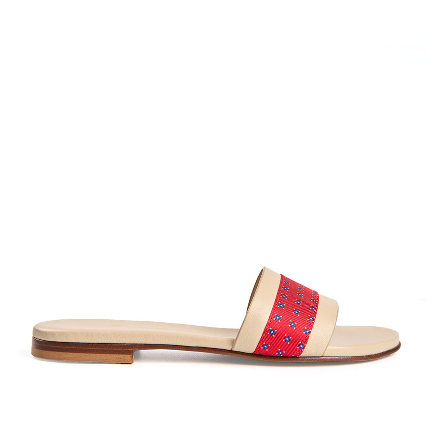 SIGNATURE ICONOGRAPHIC FLAT SANDAL