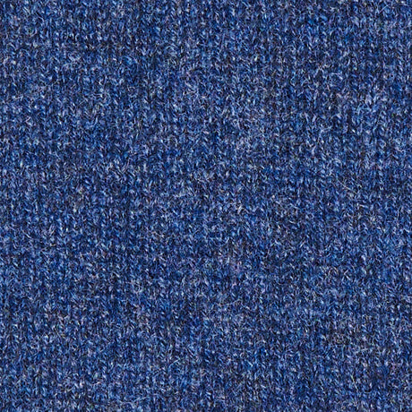 SCALDACOLLO BICOLORE BLU E CAMMELLO IN PURO CASHMERE