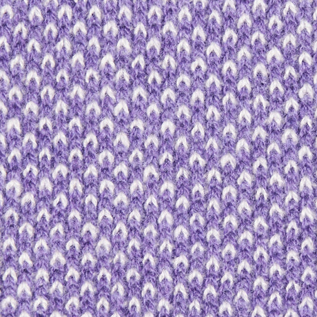 SCALDACOLLO VIOLA E BEIGE IN CASHMERE