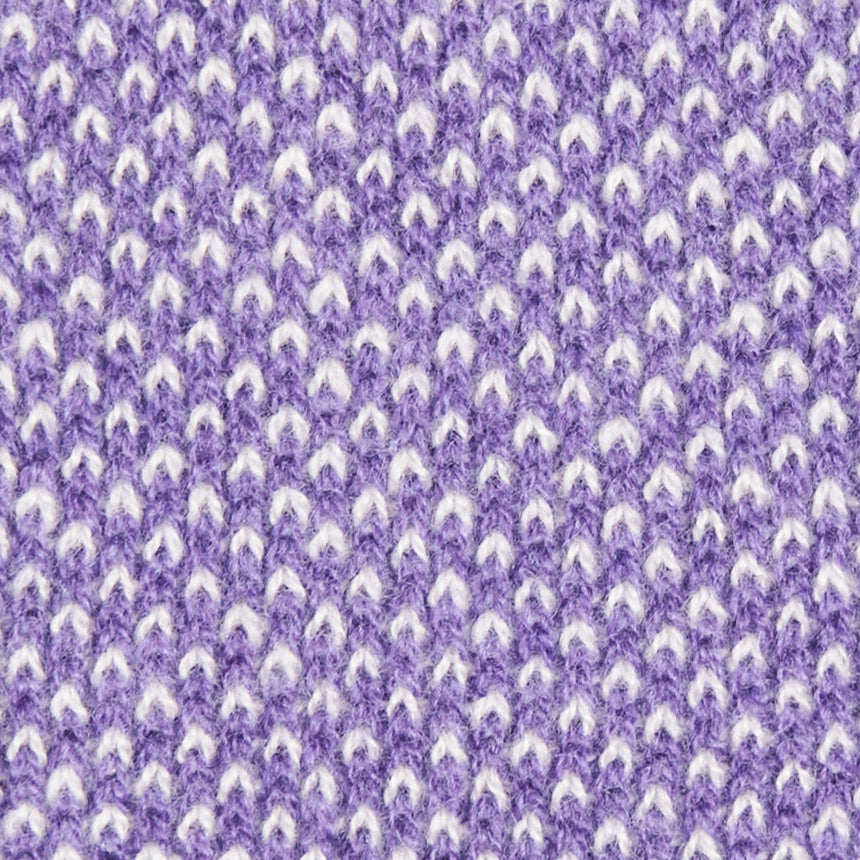 VIOLET AND BEIGE CASHMERE NECK WARMER