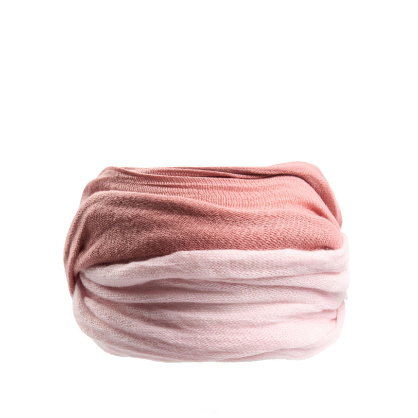 PINK DOUBLE-KNIT WARMER