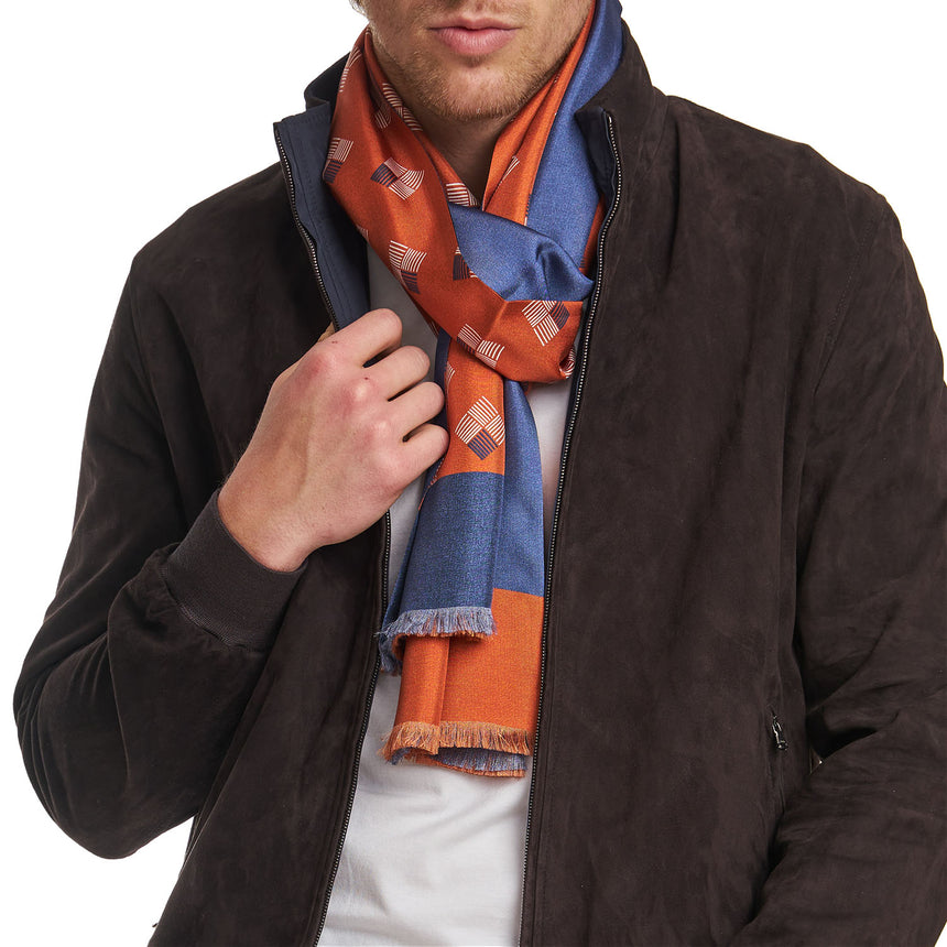 DOUBLE SILK SCARF