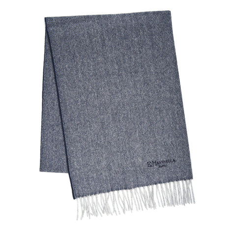 SCIARPA BLU IN CASHMERE