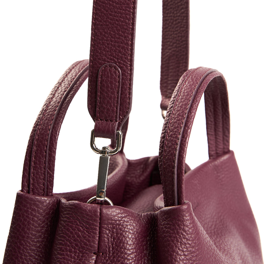 SOFT MINI BAG BORDEAUX